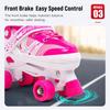 Roller Skate Shoes For Kids Adj Quad Skates Roller Skate Blades Skate Shoes For Girls Boys