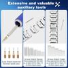 Watch Repair and Adjustment Tool Set: Includes Disassembly Tools, Large Flathead Screwdriver, and Band Removal Tools.