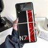 N7 Mass Effect Cases For Samsung Galaxy Z Flip 4 5 6 7 3 Z Flip7 Flip6 Flip4 Flip5 Flip3 5G Hard Shockproof Fundas Cover