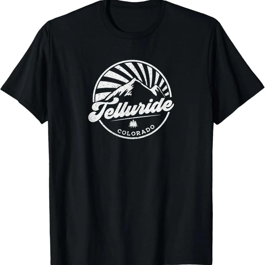 Telluride Colorado - Retro Vintage City Mountains T-Shirt