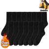 1/2/4/6/8/10/13/15/20Pairs Ultra Thick Wool Socks for Men In Autumn and Winter Thickened with Fleece To Keep Warm and Cold Resis