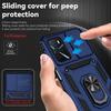 Case For OPPO A54S A16 A16S A54 A55 A74 4G A94 Reno 5 Lite Carcasa Military Grade 360 Full Body Armor with Camera Slide Cover