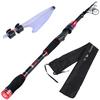 Fishing Rod Carbon Fiber Spinning Fishing Rod Portable Telescopic Spinning Rod Sea Rod Fishing Gear