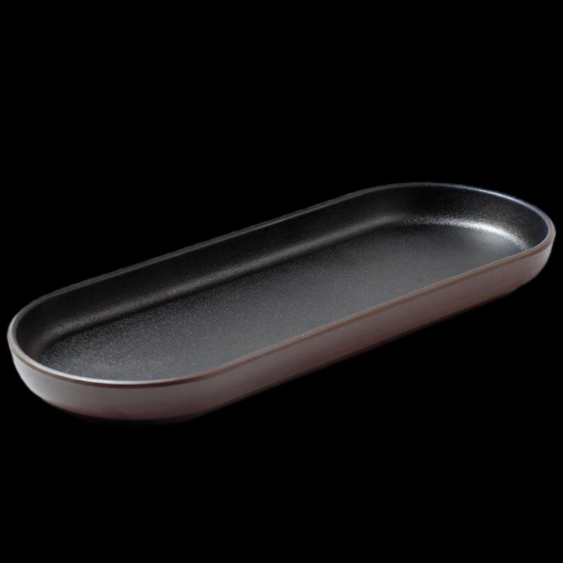 Rectangular Imitation Porcelain Plastic Side Dish Tray