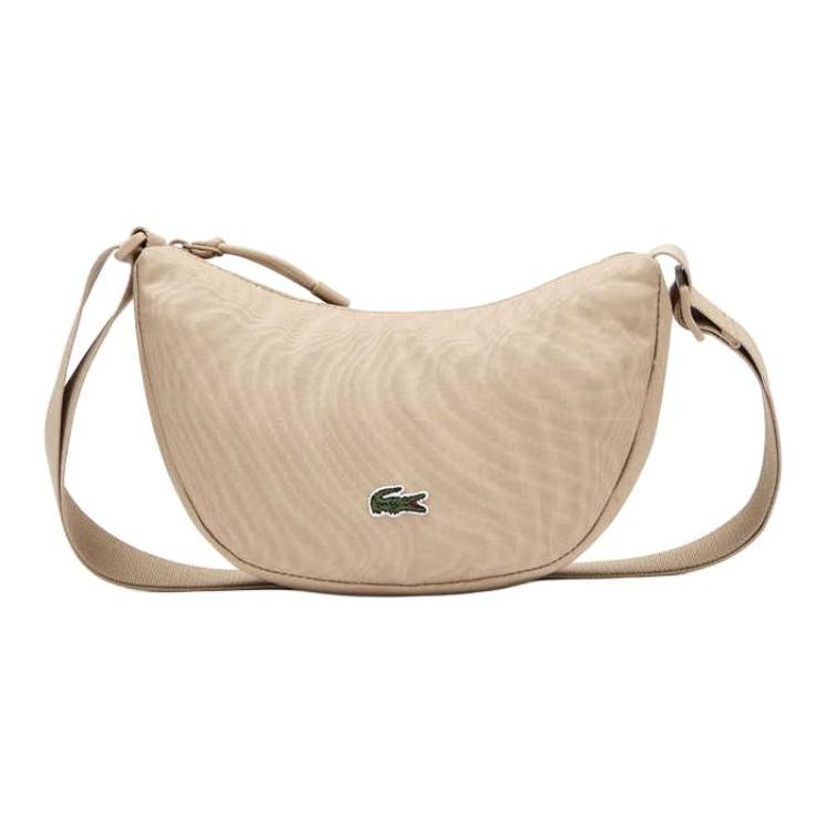 Lacoste Classic Logo Fashion Minimalist Crossbody Bag Unisex bags Khaki NU5091NE-F07 Khaki