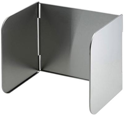 Werkzeuge KOGU OUTDOOR Spritzschutz Windschutz in Windschutz Windschutzplatte Fleckenschutz Faltbar 3 Seiten Kochfeld Schutz Barbecue Camping