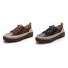 New Soft-soled Low-top Single Shoes Large-sized Retro Flat Round-toe Women's Shoes