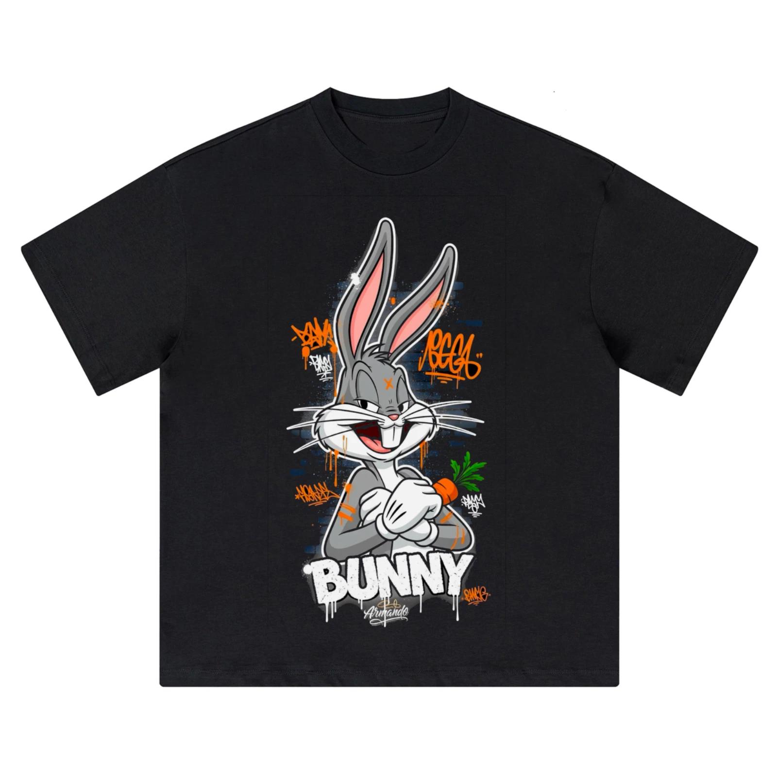 

Streetwear Cartoon Anime Y2K Graphic T-Shirt – Vintage Hip Hop Urban Fashion Hyp M