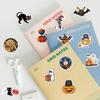 100 Halloween Pumpkin Decoration Graffiti Stickers Mobile Case Skateboard Suitcase Waterproof Stickers