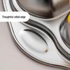 Camellia 304 Stainless Steel Divided Baby Food Bowl