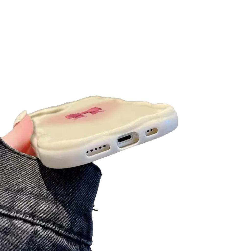 Verlauf Herz Schleife Handyhülle für Apple iPhone 17 Pro Max/16/15/14/13 Pro