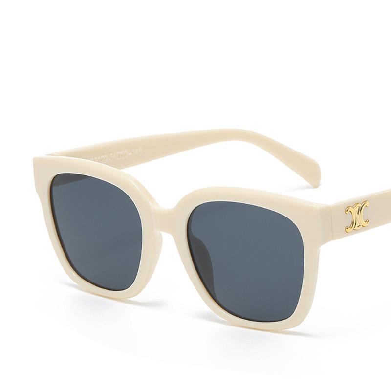 JYL TS Rimless Oval Sunglasses Style UV Protection Fashion 18129 A-2147 какао коричневый