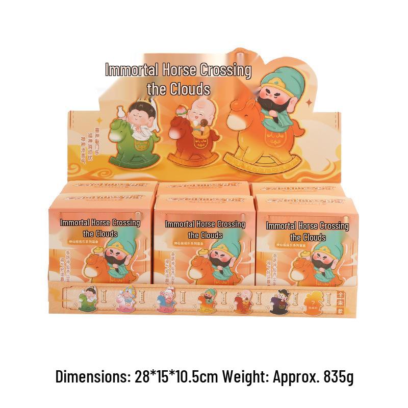 Xianma Blind Box: Trendy Resin Desktop Figurine - Cute and Fun Gift