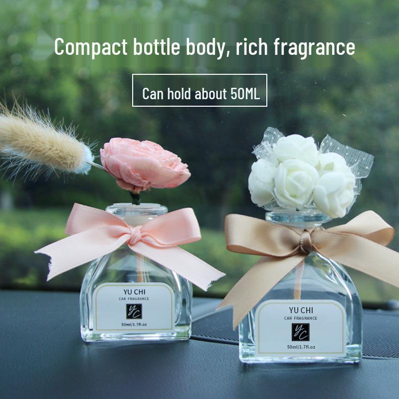 2025 High-End Long-lasting Light Fragrance Car Perfume Diffuser Bottle - Creative Interior Ornament