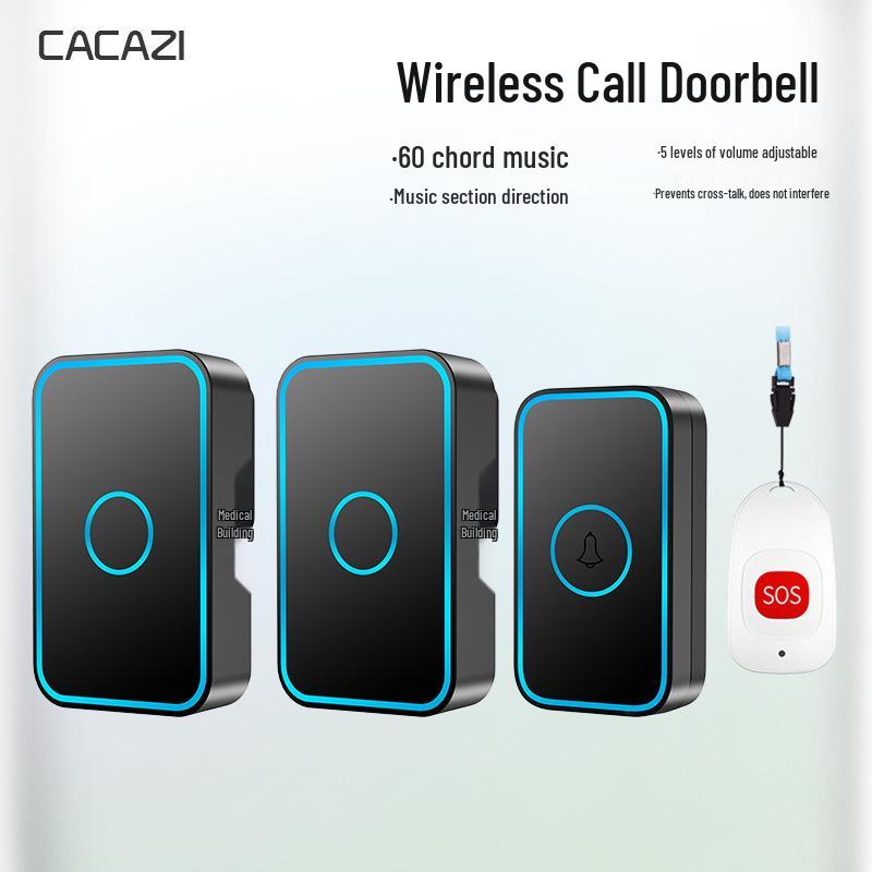 Elderly Wireless Emergency Call Button for Solitary Patients and Caregivers