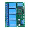 Relay Module 4 Channel Control Board Switch Controller DC 12V Accessory for Electronics