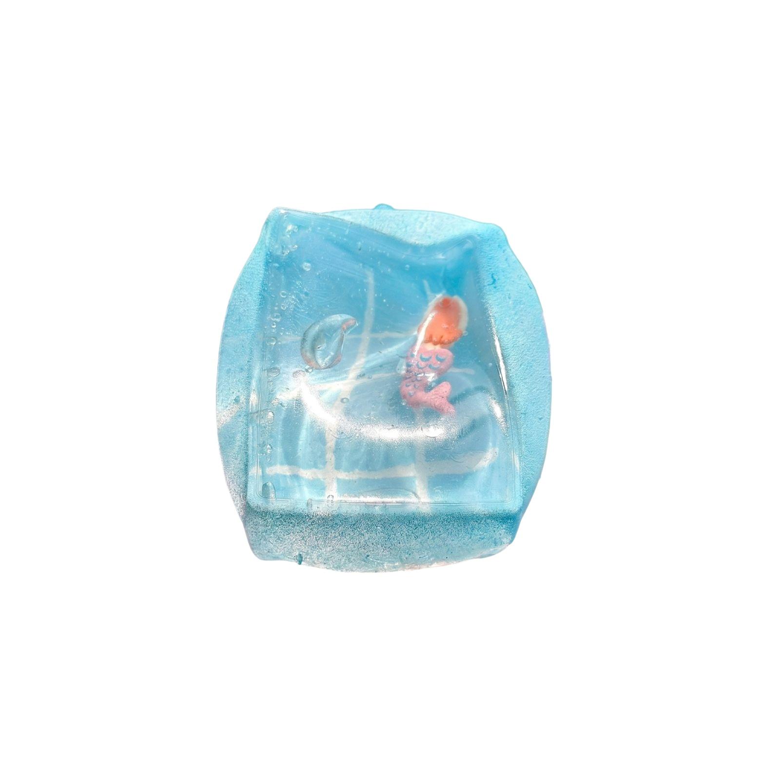 

Square Pool-Themed Soft Squeeze Toy Random Style Four Variants Included Sensory Stress Relief Toy for Handheld Use One Size синий