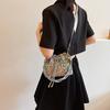 Sequin Small Bag for Women Crossbody New Trendy Korean Style High-value Drawstring Single-shoulder Bucket Bag