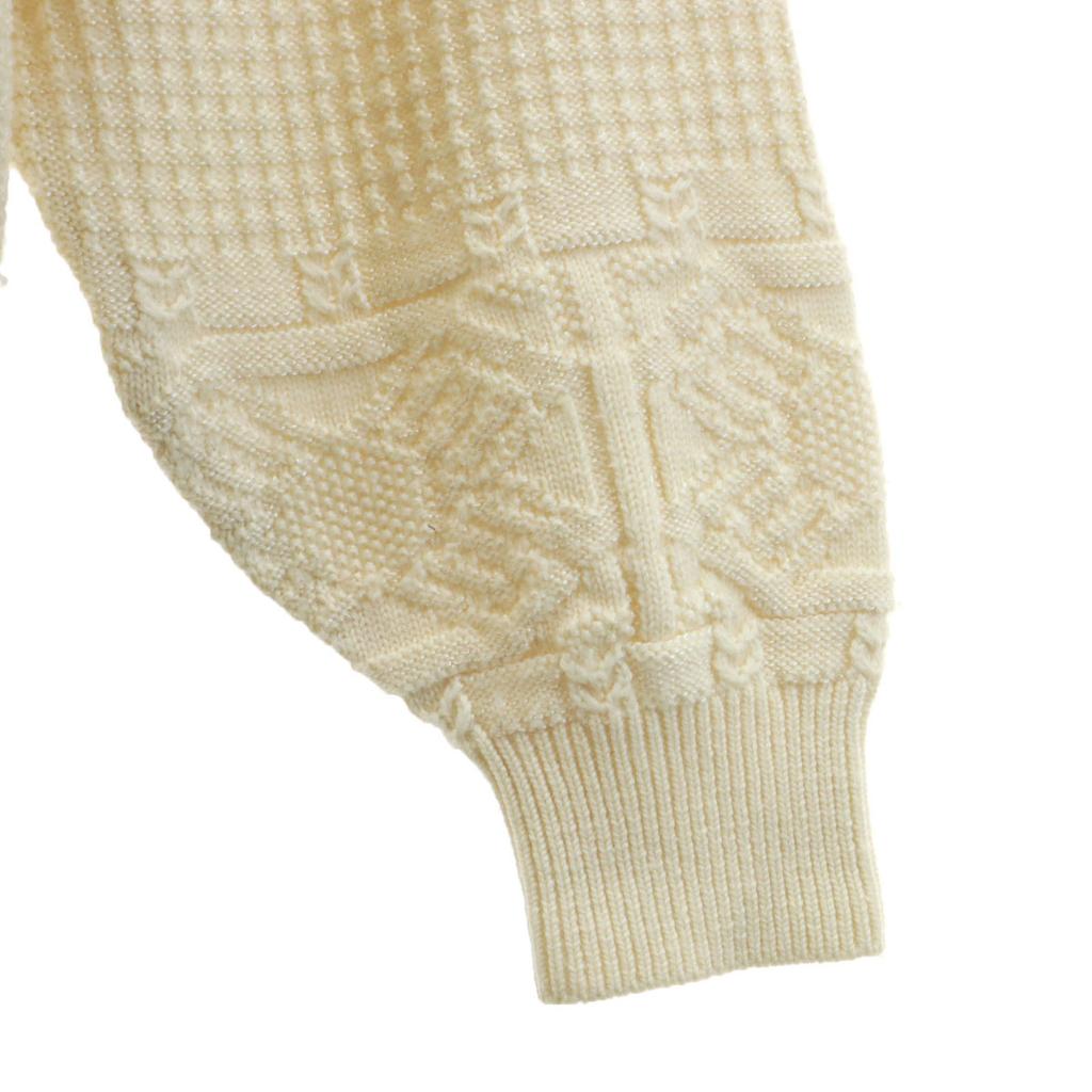 Santa Fe 90s Made In Japan Wool Blend Old Long Sleeve Sweater 3 Knit Men's Used