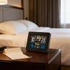 Modern Digital Weather Stations With Alarm Clock Function And Clear Color Screen Display Indoor Thermometers Hygrometer