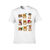 Holiday Corgs TShirt cotton t shirts high quality g man t shirts for men TShirt