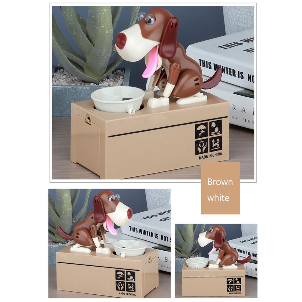 Cute Cartoon Dog Piggy Bank Smart Puppy Cat Box Piggy Bank