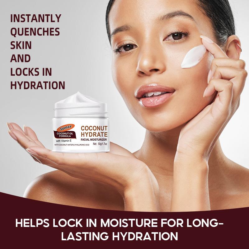 Small Jar Coconut Oil Moisturizing Cream 50g