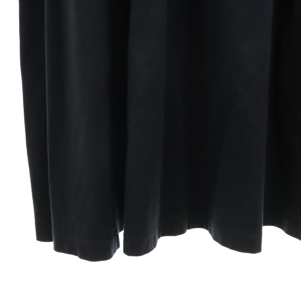HAUNT Made In Japan Short Sleeve Long Dress 38 Navy Women Used
