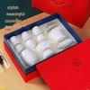Chaxun White Porcelain Mutton Fat Jade Gongfu Tea Set
