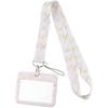 Marble Printing Lanyard For Keychain ID Card Cover Passport Student Cellphone USB Badge Holder Key Ring Neck Straps Accessories