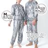 IRONMAN CLUB Sauna Sports Size Gray Suit, M, KW-828,