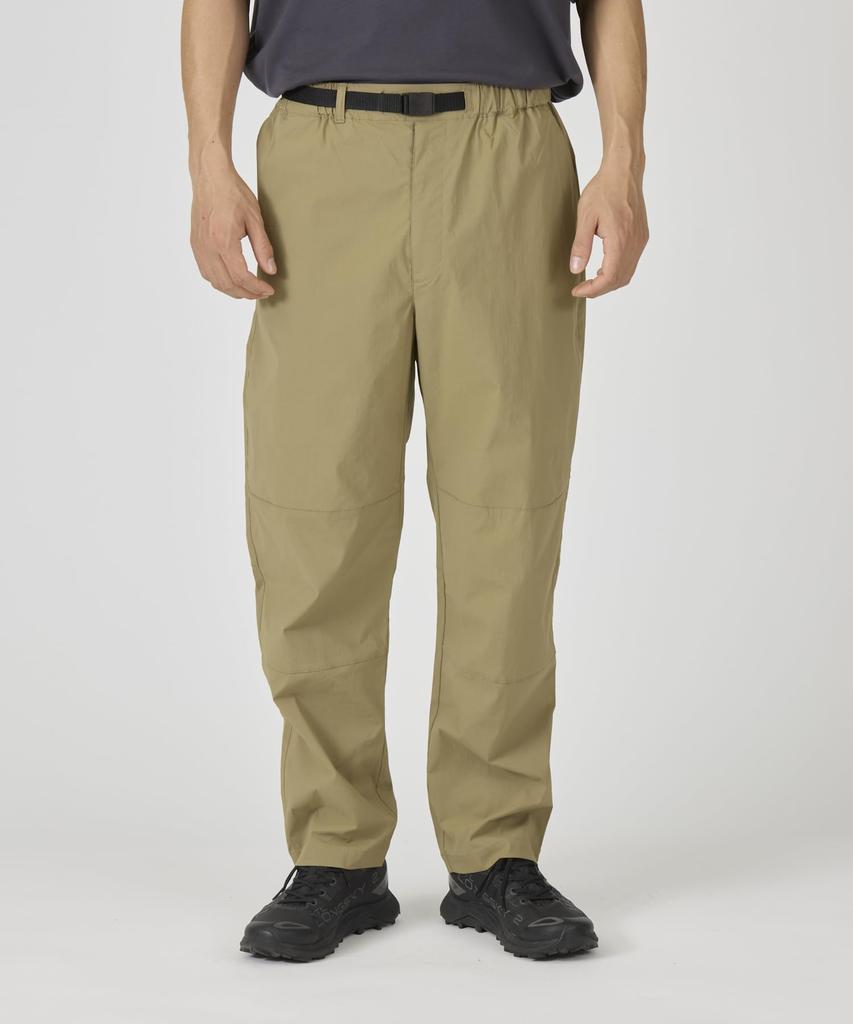 Snow Peak New Standard Utility Pants Long Pants for Men and Size L NSD-PT-25AU001 Women, BLACK,