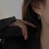 Color Simple Geometric Tassel Chain Earrings Female Fashion Temperament Elegant Charm Exquisite Jewelry Gift