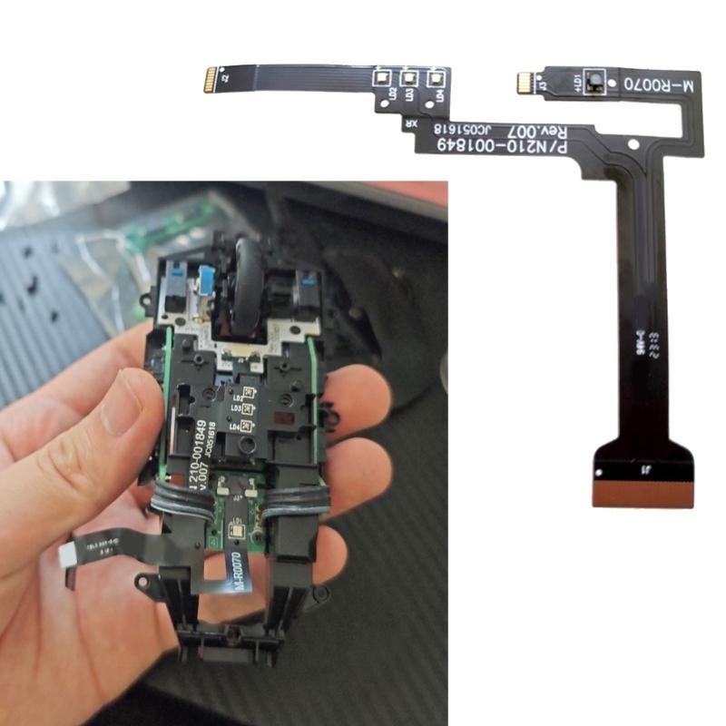 Circuit Board Cable for GProWireless Mouse Side Button Flexible Flat Cable Mouse Side Key Motherboards