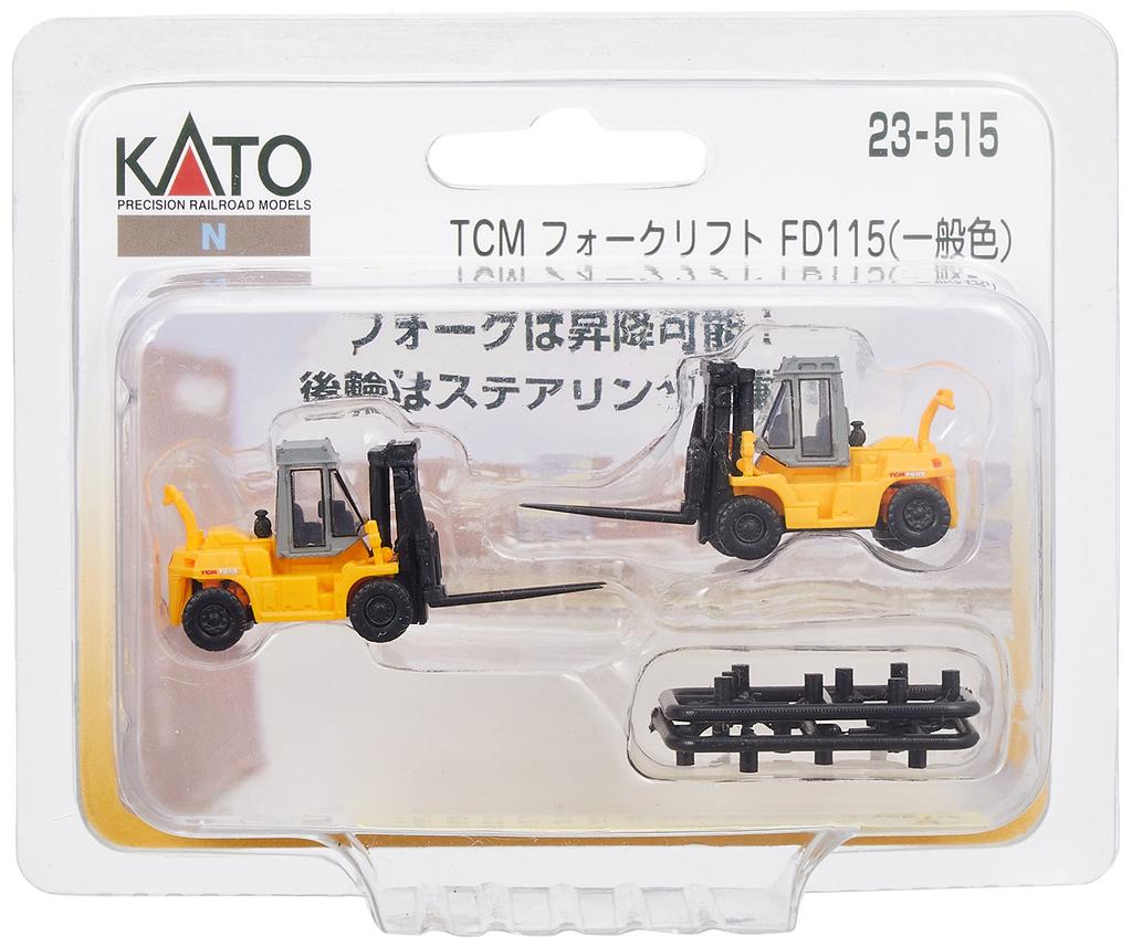 KATO N Gauge TCM Forklift FD115 Standard Color Railway Model Supplies 23-515