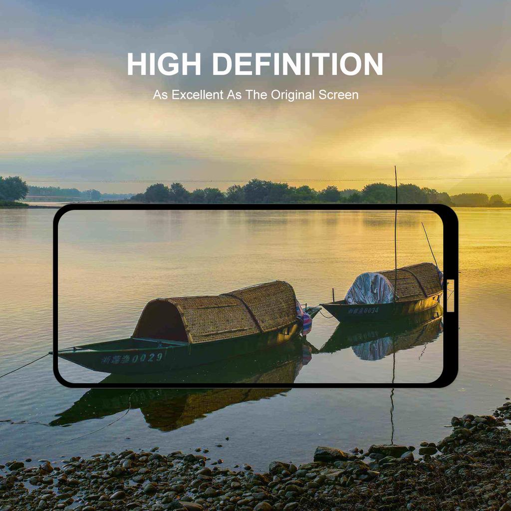 HAT PRINCE 0.26mm 9H 2.5D Full Screen Covering Full Glue Tempered Glass High Transparency Screen Protector for Nokia X10/X20