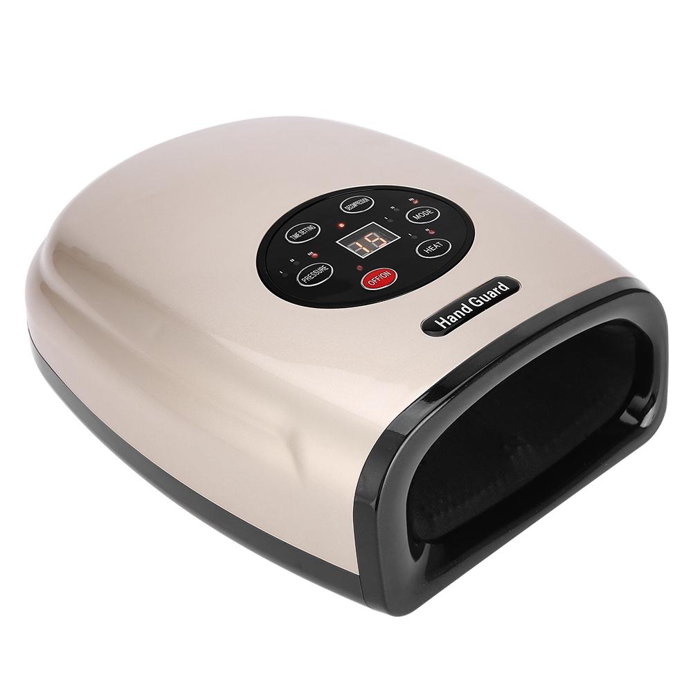 

Электрический ручной массажер для акупунктурных точек пальцев, обезболивание, офисный домашний уход за руками, белый EU PLUG золотой