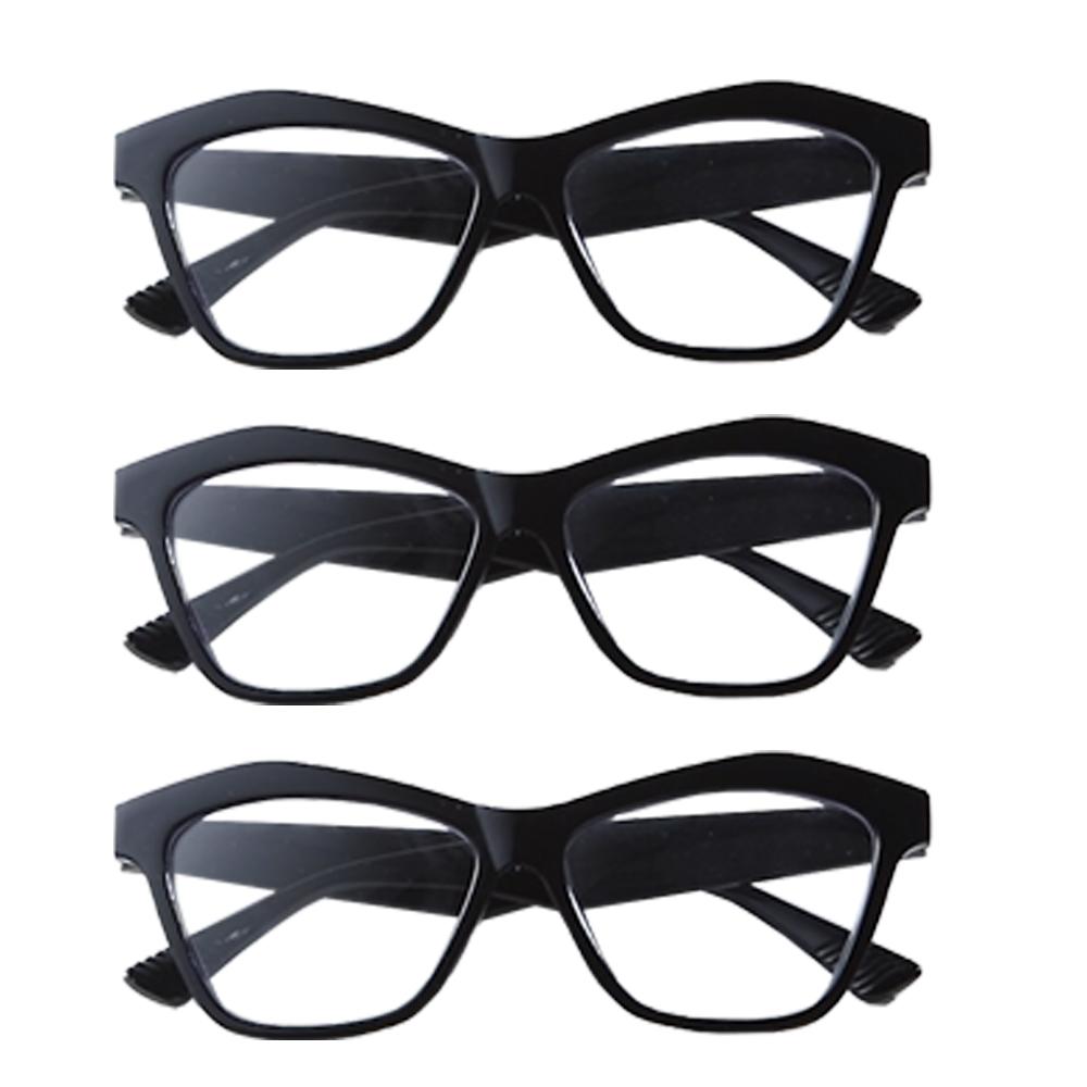 1/2/3/4/5PCS Women Clear Lens Presbyopia Glasses Personalized Cat Eye Reading Glasses Blue Light Blocking Eye Protection Eyewea