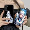 Blue Archive Ushio Noa Silicone Mobile Phone Case for Samsung Galaxy S26 S25 S24 S23 S22 S21 Plus FE Ultra Colorful Cover