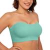 European and American underwear women's strapless non-slip tube top, chest wrapping, gathering, upper support, no steel ring bra, bra