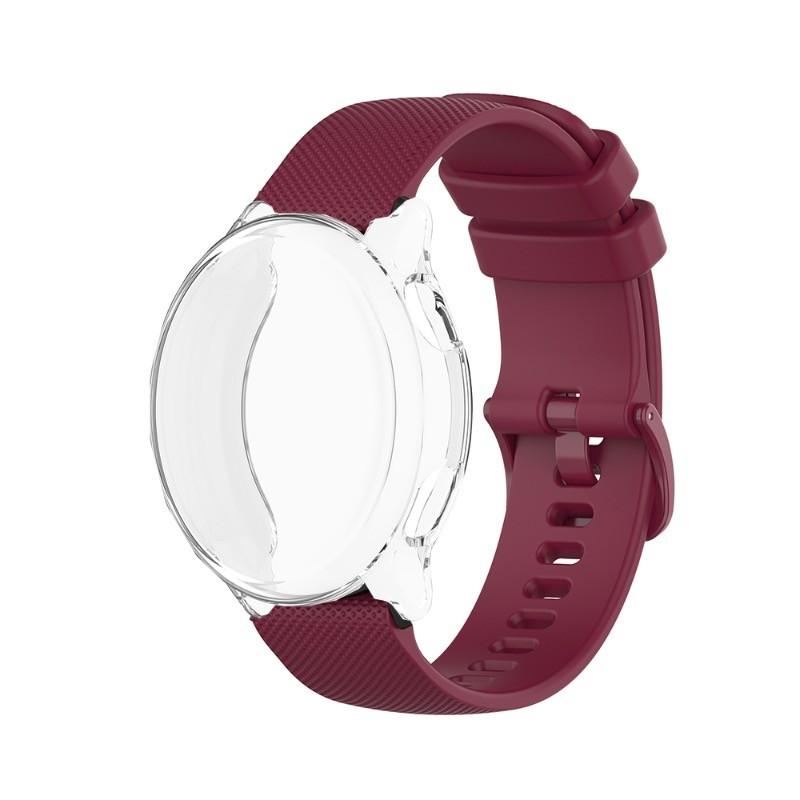 Oficiální silikonový řemínek s TPU ochranným krytem pro Garmin Active 6 Active5 Vivoactive 6 5