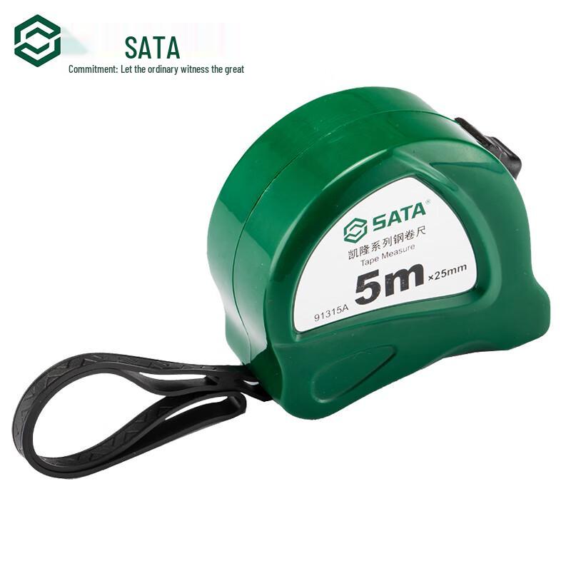 SATA 5m x 19mm High-Precision Steel Measuring Tape