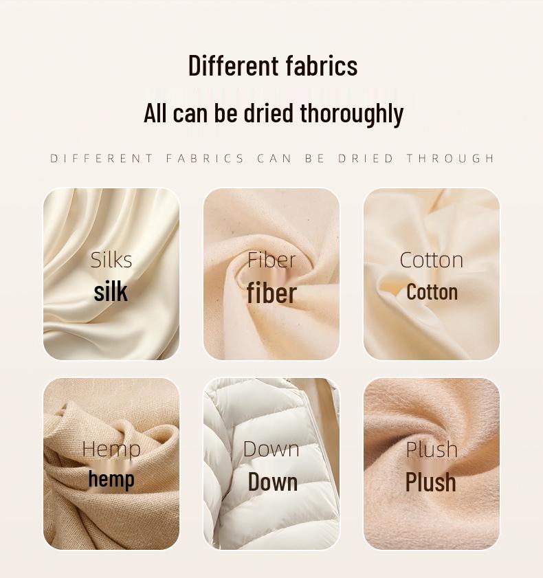 Tragbarer Faltbarer Wäschetrockner: Keine Installation, Schnelltrocknend, Wandmontierbar für Reise- und Wohnheimgebrauch