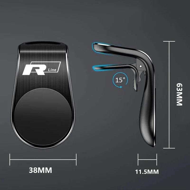 For VW VOLKSWAGEN 2026 New 2025 Universal Car Phone Holder Air Vent Smartphone for Volkswagen VW Rline Golf 5 6 7 Passat Jetta S