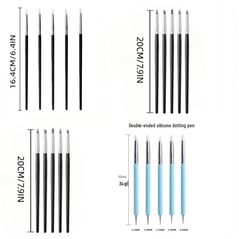 Ceramic Dotting & Embossing Tool Set for DIY Crafts