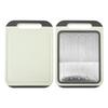 Stainless Steel Cutting Board Kitchen Use Double-Sided Food Prep Chopping With Non-Slip Base