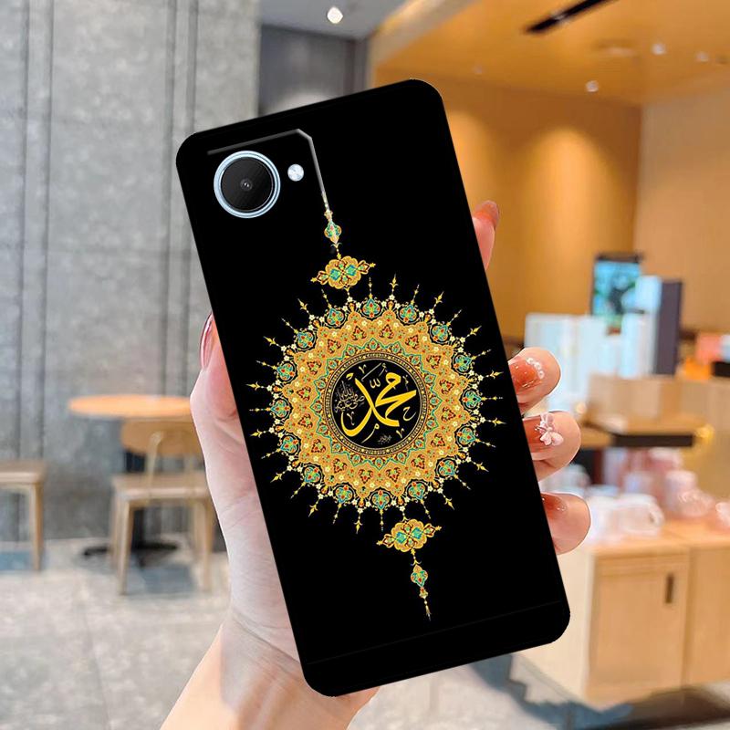Arab Muslim Islamic Case For Realme C55 C33 C31 C35 C30 C11 C15 C25s C21Y GT Neo 5 3T 2T 8 9 10 11 Pro Plus