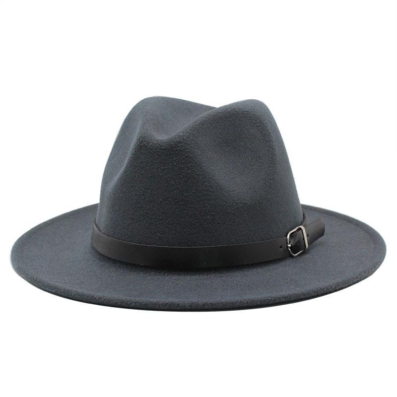 Unisex Wool Felt Top Hat With Wide Brim For Formal Events And Gift Giving