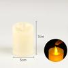 Flameless Flickering LED Candles Light Flameless Candles Battery Powered Candles for Wedding Decor Birthday Party Supplies Warm