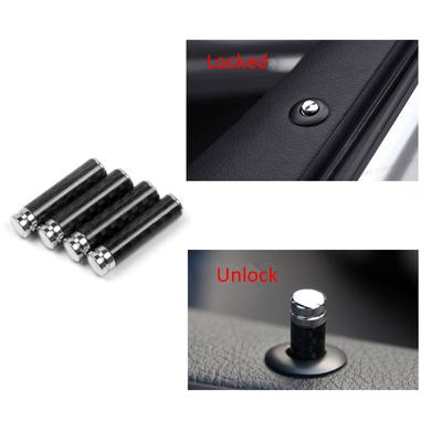 Închidere ușă din fibră de carbon Stick Pin Cap Capă pentru interiorul mașinii pentru BMW E46 E39 E60 E90 E36 F30 F10 E53 E34 E30 E70 X3 X4 X5 X6 M3